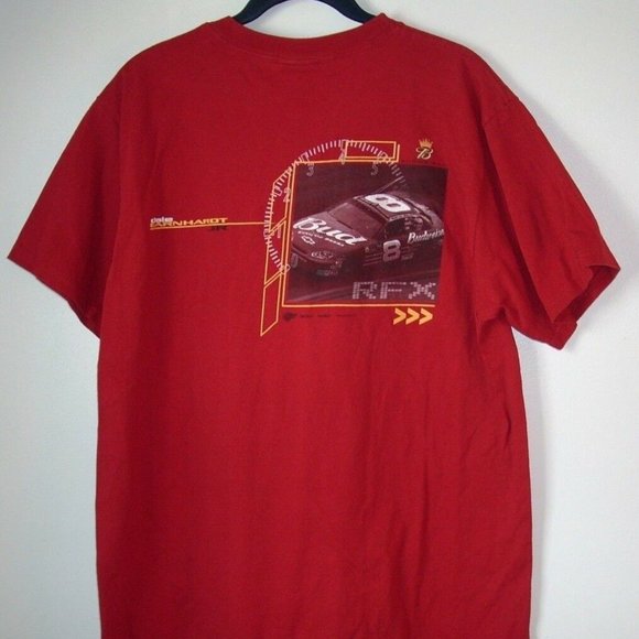 Men's T-Shirt,Dale Earnhardt Jr.,Size L,Red - Picture 3 of 6